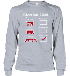 Joe Exotic Campaign Exotic Election 2020 Long Sleeve T-Shirt - nikotee