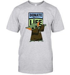 Baby Yoda Dabbing Donate Life Men's T-Shirt - nikotee