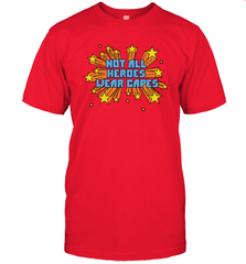 Not All Heroes Wear Capes Men's T-Shirt - nikotee