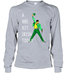Freddie Mercury A Wee Bit Irish Today Long Sleeve T-Shirt - nikotee