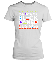 Minding my black owned business Women's T-Shirt - nikotee