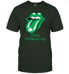 Happy St. Patrick's day Rolling Stones Men's T-Shirt - nikotee