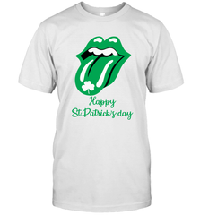 Happy St. Patrick's day Rolling Stones Men's T-Shirt - nikotee