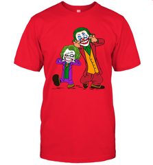 Double Joker Calvin and Hobbes Men's T-Shirt - nikotee
