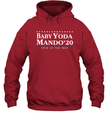 BABY YODA MANDO THIS IS THE WAY 2020 Hoodie - nikotee