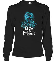 Elsa is my Patronus Frozen Harry Potter Long Sleeve T-Shirt - nikotee