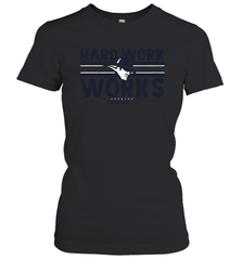 HARD WORK WORKS Houston Roughnecks Women's T-Shirt - nikotee