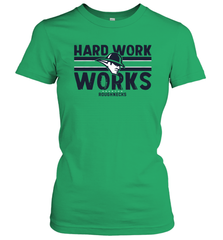 HARD WORK WORKS Houston Roughnecks Women's T-Shirt - nikotee