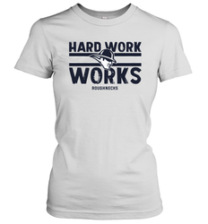 HARD WORK WORKS Houston Roughnecks Women's T-Shirt - nikotee