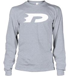 DANNY PHANTOM Logo Long Sleeve T-Shirt - nikotee