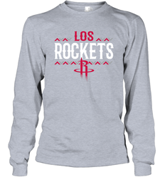 Los Rockets Long Sleeve T-Shirt - nikotee