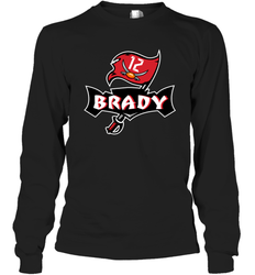 Tom Brady 12 Tampa Bay Buccaneers Long Sleeve T-Shirt - nikotee