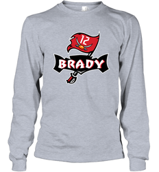 Tom Brady 12 Tampa Bay Buccaneers Long Sleeve T-Shirt - nikotee
