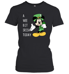Mickey's Mouse A Wee Bit Irish Today Women's T-Shirt - nikotee