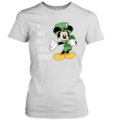 Mickey's Mouse A Wee Bit Irish Today Women's T-Shirt - nikotee