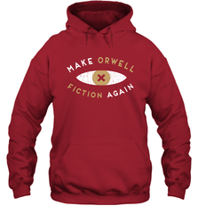 Make Orwell Fiction Again Recon Eye Hoodie - nikotee