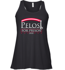 Pelosi For Prison Racerback Tank - nikotee