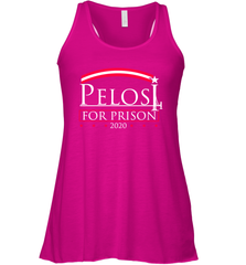 Pelosi For Prison Racerback Tank - nikotee