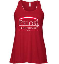 Pelosi For Prison Racerback Tank - nikotee