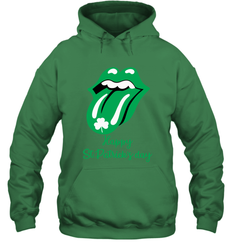 Happy St. Patrick's day Rolling Stones Hoodie - nikotee