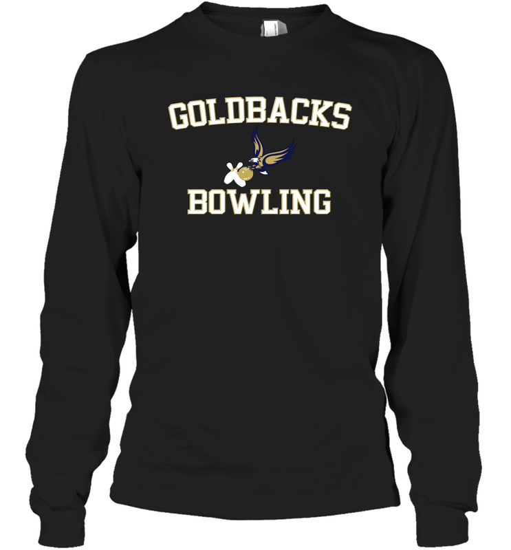 NFA Bowling Champions Goldbacks Long Sleeve T-Shirt - nikotee