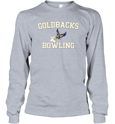 NFA Bowling Champions Goldbacks Long Sleeve T-Shirt - nikotee