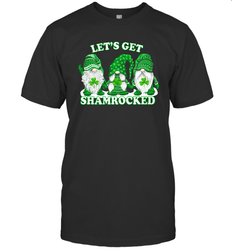 Gnomes let's get shamrocked St. Patrick's day Men's T-Shirt - nikotee