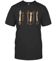 Sign Language be Kind Men's T-Shirt - nikotee