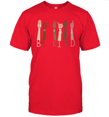 Sign Language be Kind Men's T-Shirt - nikotee