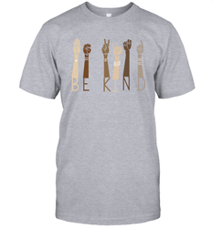 Sign Language be Kind Men's T-Shirt - nikotee