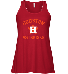 Houston Asterisks Cheaters Cheated Houston Trashtros Racerback Tank - nikotee