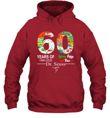 60 years of 1960 2020 Green Eggs and Ham Dr. Seuss Hoodie - nikotee