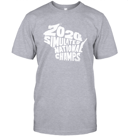 2020 Simulated National Champs Men's T-Shirt - nikotee