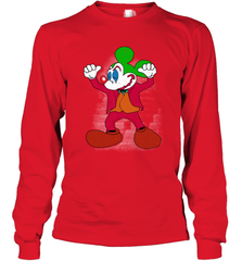 Mickey Mouse style Joker dance Long Sleeve T-Shirt - nikotee