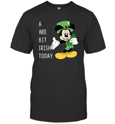 Mickey's Mouse A Wee Bit Irish Today Men's T-Shirt - nikotee