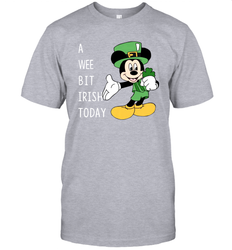 Mickey's Mouse A Wee Bit Irish Today Men's T-Shirt - nikotee