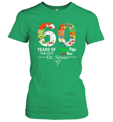 60 years of 1960 2020 Green Eggs and Ham Dr. Seuss Women's T-Shirt - nikotee