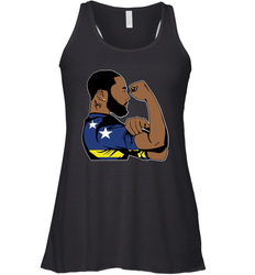 Strong Man Power King Flexing We Can Do It Racerback Tank - nikotee