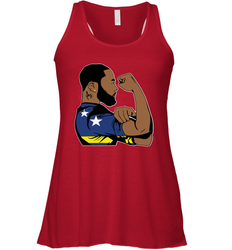 Strong Man Power King Flexing We Can Do It Racerback Tank - nikotee