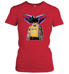 Songoku Ultra Instinct Kobe Bryant Lakers 24 Women's T-Shirt - nikotee