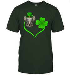 Elephant irish heart st patrick's day Men's T-Shirt - nikotee