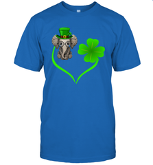 Elephant irish heart st patrick's day Men's T-Shirt - nikotee