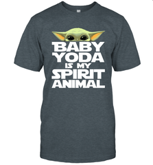 Baby Yoda Is My Spirit Animal Men's T-Shirt - nikotee