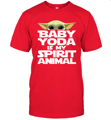 Baby Yoda Is My Spirit Animal Men's T-Shirt - nikotee