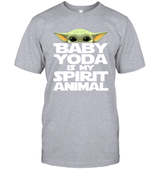 Baby Yoda Is My Spirit Animal Men's T-Shirt - nikotee