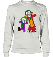 Double Joker Calvin and Hobbes Long Sleeve T-Shirt - nikotee