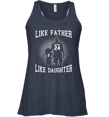 Like Father Like Daughter Kobe Bryant Gianna Bryant Racerback Tank - nikotee