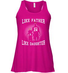 Like Father Like Daughter Kobe Bryant Gianna Bryant Racerback Tank - nikotee