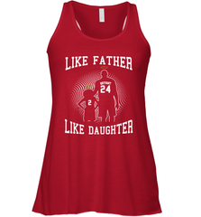 Like Father Like Daughter Kobe Bryant Gianna Bryant Racerback Tank - nikotee