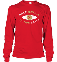 Make Orwell Fiction Again Recon Eye Long Sleeve T-Shirt - nikotee